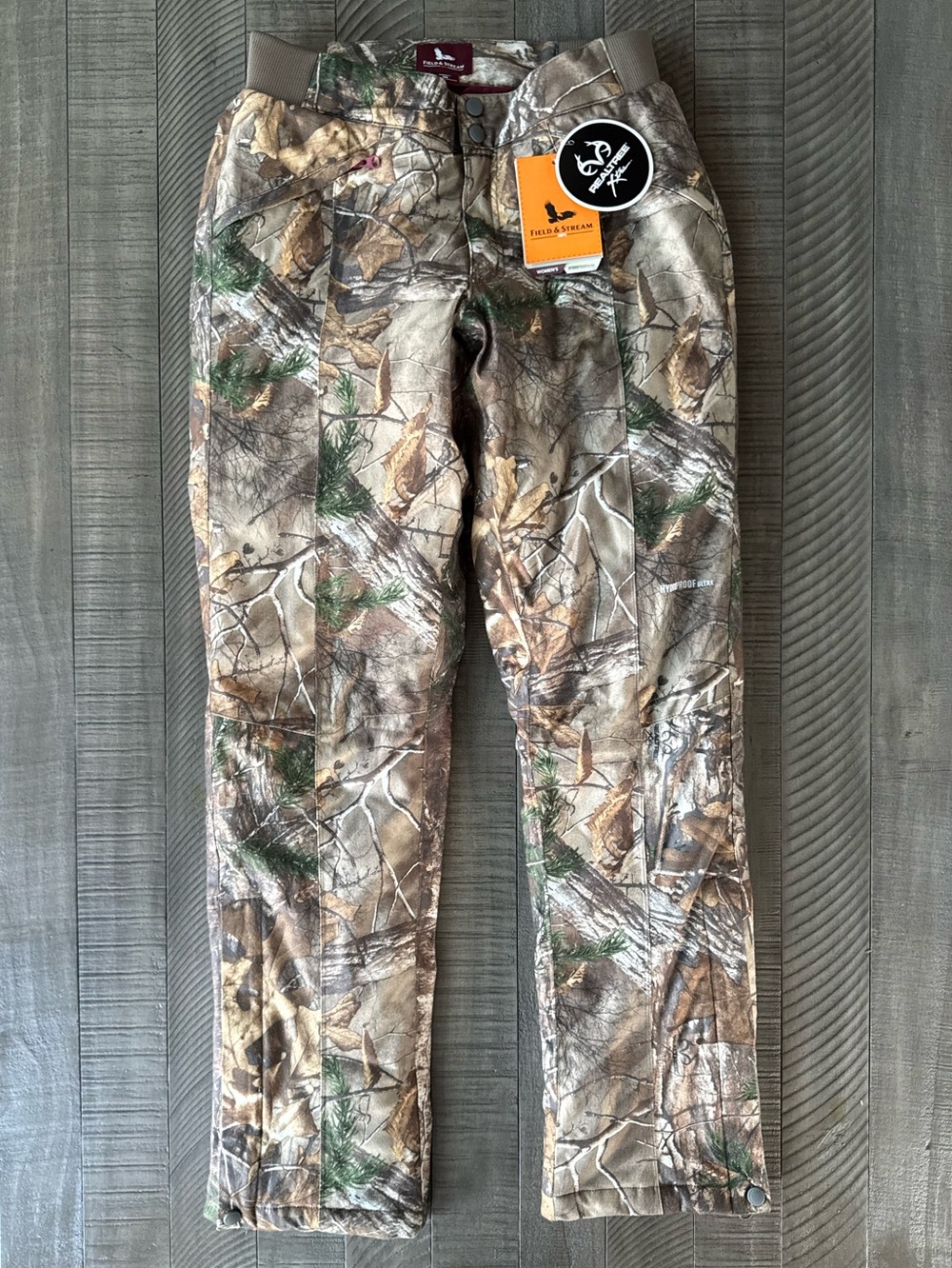 Field & Stream True Pursuit Camo Hunting Pant Real Tree Extra Women’s Size S NWT